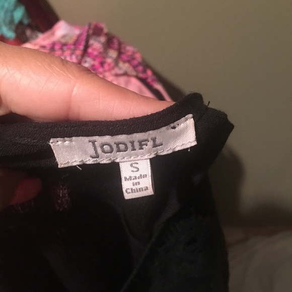 Jodifl Women’s Blk Flowy Long Sleeve Top SZ S - Picture 8 of 8